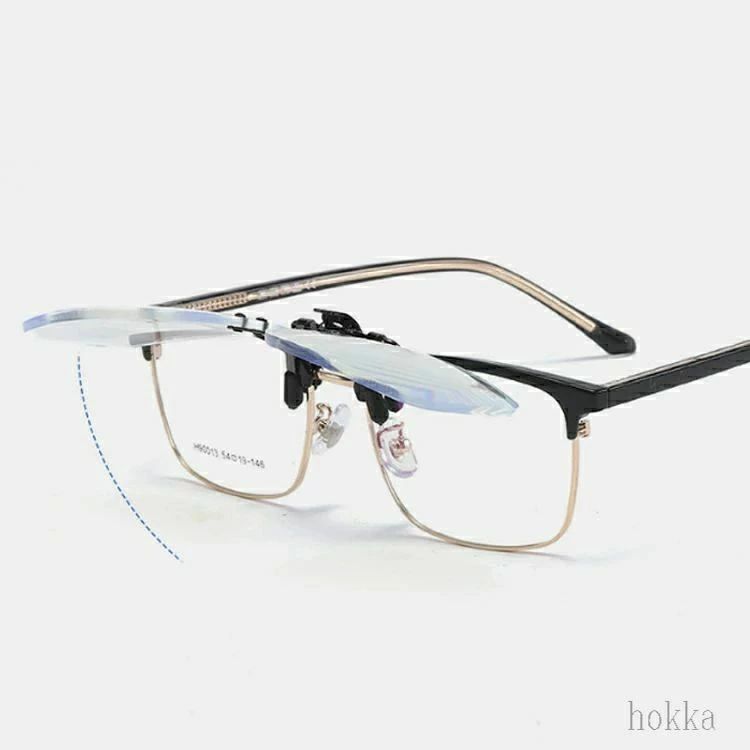 パルコショップのPCメガネ 跳ね上げ ブルーライトカット メンズ 跳ね上げ式老眼鏡 跳ね上げ式 メガネ レディース PC おしゃれ シニアグラス 幅広｜アングル2