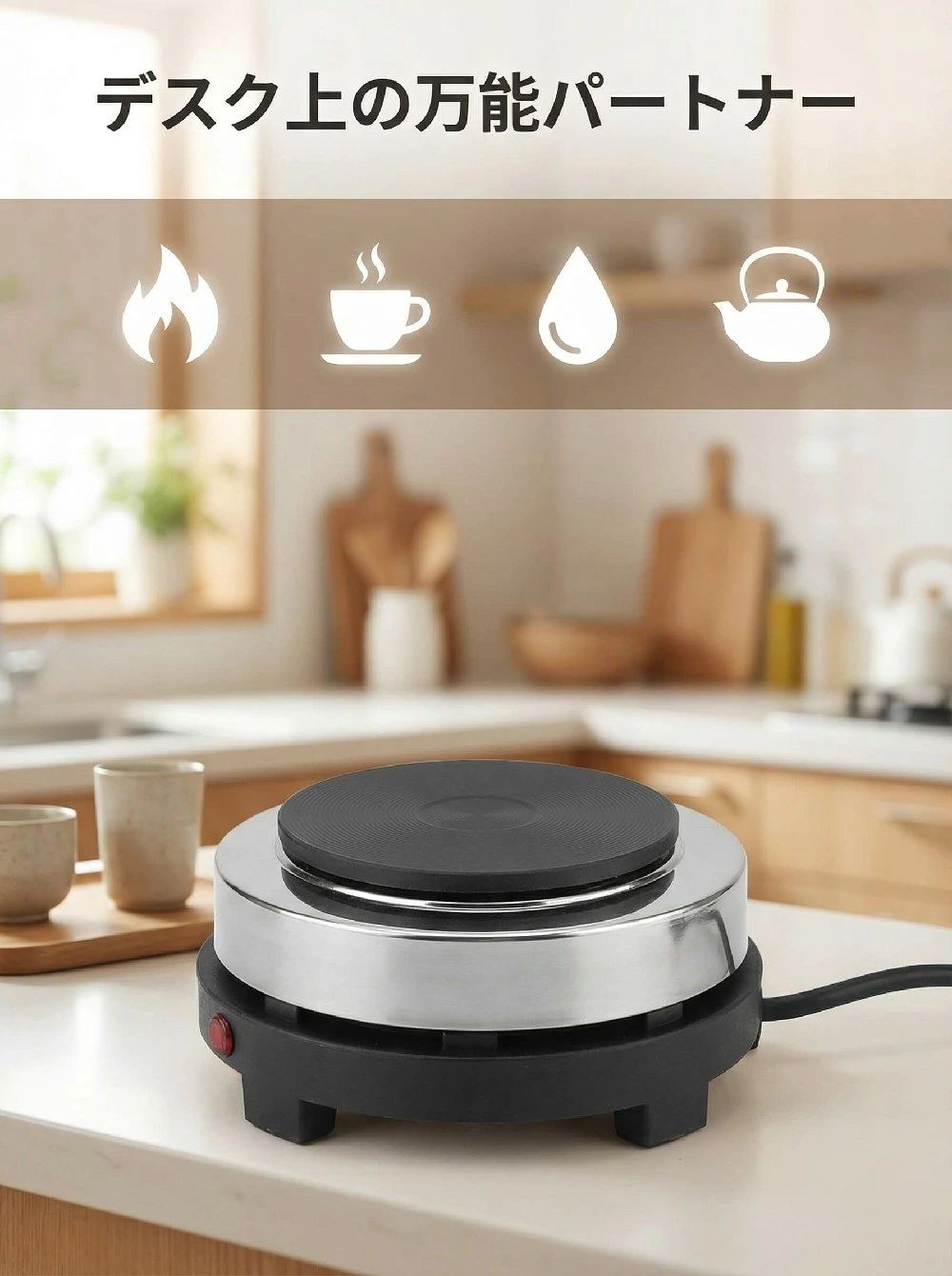 ギフト アウトドア 卓上 調理器 加熱 プレゼント IHクッキングヒーター 火力調節 ...