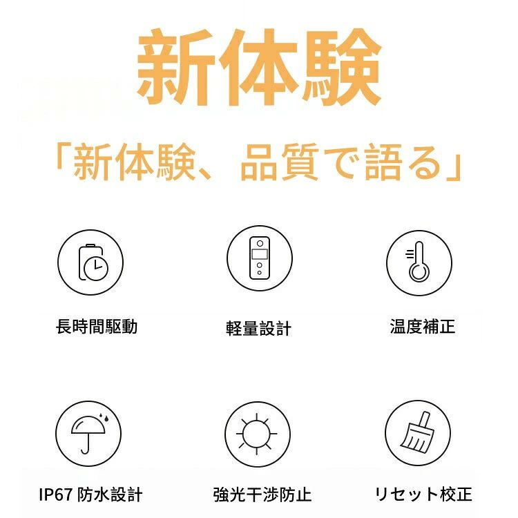 パルコショップのデジタル 測定器 電子日本語説明書付き 温度自動補正 屈折計 Brix0-55% 測定精度±0.2%｜アングル3