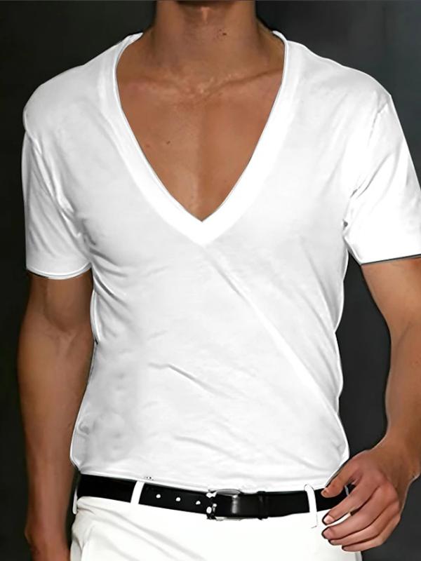 Tシャツ メンズ Vネック 半袖 トップス 無地 スリム カジュアル 薄手 欧米風 夏物 インナー シンプル クール・スタイル: ベーシック・主な素材: ポリエステル（ポリエステル）・柄: 無地・シルエット: ジャストフィット・対象者: ティーンエイジャー・タイプ: プルオーバー・袖丈: 半袖・フード: フードなし・厚さ: 薄手・素材名: コットン混紡・主な素材配合率: 65%・用途: カジュアル・デザイン詳細: ステッチ・プリントテーマ: カスタム/DIY・加工: 形態安定加工・カラー展開: ホワイト, グレー, ライトグレー, ブラック, レッド, グリーン, ネイビー・サイズ展開: S, M, L, XL, XXL, XXXL・カテゴリ: Tシャツ・ベスト・袖のタイプ: レギュラー・重量: 約180g・機能性: 通気性・対象年齢層: 大人・対象性別: 男性・製品カテゴリ: TシャツTシャツ メンズ Vネック 半袖 トップス 無地 スリム カジュアル 薄手 欧米風 夏物 インナー シンプル クール・スタイル: ベーシック・主な素材: ポリエステル（ポリエステル）・柄: 無地・シルエット: ジャストフィット・対象者: ティーンエイジャー・タイプ: プルオーバー・袖丈: 半袖・フード: フードなし・厚さ: 薄手・素材名: コットン混紡・主な素材配合率: 65%・用途: カジュアル・デザイン詳細: ステッチ・プリントテーマ: カスタム/DIY・加工: 形態安定加工・カラー展開: ホワイト, グレー, ライトグレー, ブラック, レッド, グリーン, ネイビー・サイズ展開: S, M, L, XL, XXL, XXXL・カテゴリ: Tシャツ・ベスト・袖のタイプ: レギュラー・重量: 約180g・機能性: 通気性・対象年齢層: 大人・対象性別: 男性・製品カテゴリ: Tシャツ