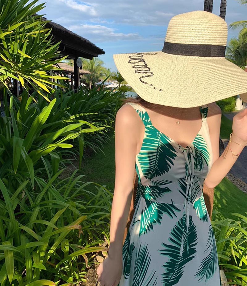 レディース ビーチ 旅行 大人可愛い 母の日 プレゼント Aライン 海デートおしゃれ 大人可愛い 春夏おうちコーデ palrun-10003257 パルコショップ サンプル画像2