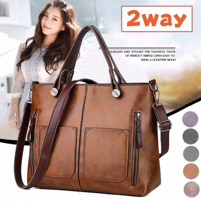 商品コード dxl-bag06 商品仕様 ◎程よい大きさで、3wayでお使いいただけるバッグです♪ ◎上品なショルダーバッグなので、持つだけでセンスアップ☆ ◎個性的な5色が揃っているので、きっと好きなカラーが見つかります。 カラー ブラウン/ピンク/パープル/グレー/黒 サイズ フリーサイズ セット内容 バッグ 原産国 中国 注意事項 ※お客様のモニター環境により実物の色合いと若干お色目が異なる場合がございます。 ※商品生地、色合い、コサージュやその他装飾部品の色やデザイン等、生産時期によって、差異が生じます。 そのため、同じ商品を複数点ご購入の場合、場合によって色、コサージュのデザイン等差異がでる場合がございます。ご了承ください。 ※着用?保管頂きます際には他のものとの摩擦などにより色移りや傷になる場合が 御座いますのでご注意ください。