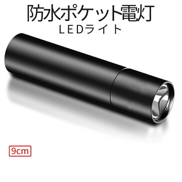 [全商品ポイント10倍] ポケット LED ミニ ライト 9cm 懐中電灯 明るさ 調節 可能 防水 USB 充電 電灯 アウトドア キャンプ 夜釣り 災害 防災 明るい 持ち運び 簡単 車 万能 POKERAIKO 送料無料 PT 10OF