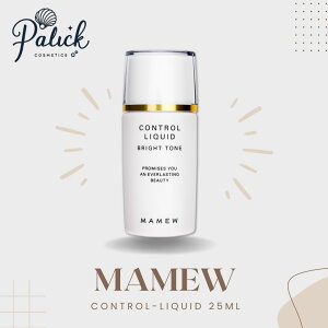 MAMEW マミュ コントロールリキッド 25ml 自然な美肌効果 敏感肌用 メイクアップベース 肌色調整 保湿 ノンアルコール メイクアップ 美容液 美肌 ベースメイク 日焼け対策 毛穴カバー 透明感 潤い メイク持ち 肌荒れ防止 コントロールカラー下地