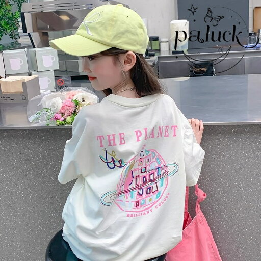 半袖Tシャツ 女の子 100%綿 半袖 韓国風 可愛い おしゃれ 通園 通学 吸汗速乾 可愛い 子供 キッズ カートゥーン&レタープリント 100~160cm ホワイト 柔らか肌触り 夏 半袖Tシャツ 女の子 100%綿 半袖 韓国風 可愛い おしゃれ 通園 通学 吸汗速乾 可愛い 子供 キッズ カートゥーン&レタープリント 100~160cm ホワイト 柔らか肌触り 夏