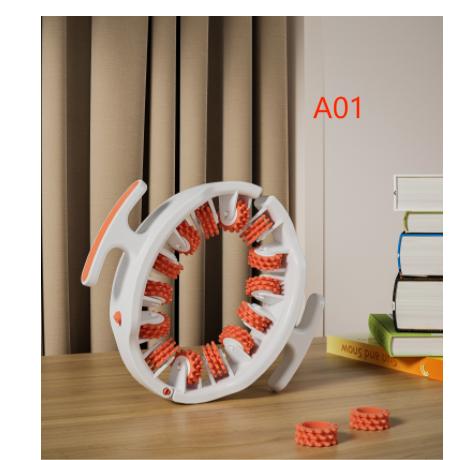 マッサージローラー マッサージ器 足 脚 ふくらはぎ むくみ 解消 ハンディ 筋膜リリース 太もも 首 肩 リフレッシュ セルライト