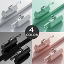 モバイルバッテリー 超軽量 iPhone Android 小型 大容量 スマホ充電器 5000mAh コードレス スマホ 防災対策 ケーブル内蔵 スタンド付き ...