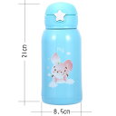水筒 子供 ステンレス 直飲み 軽い おしゃれ ストロー コップ付き 保温 保冷 通園 通学 カバー付 女の子 男の子 キッズ ボトル