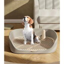 ペットトイレトレー 犬 しつけ 犬用トイレトレー 犬用トイレ 囲い フチ スノコ ペットトイレ トレーニング 足上げ レギュラーサイズ おしゃれ