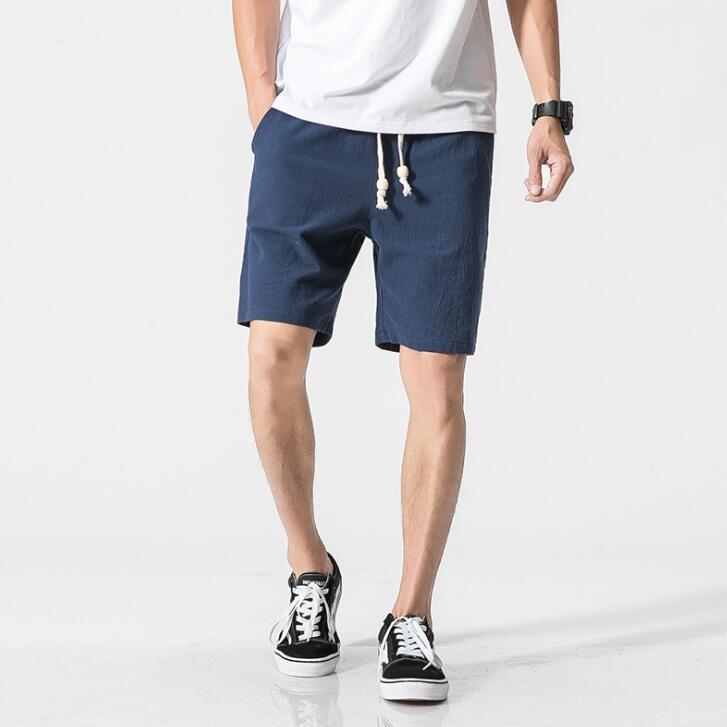 ハーフパンツ メンズ ショートパンツ 短パン おしゃれ ズボン かっこいい 白 大きいサイズ ルーム 部屋着 綿麻混 夏