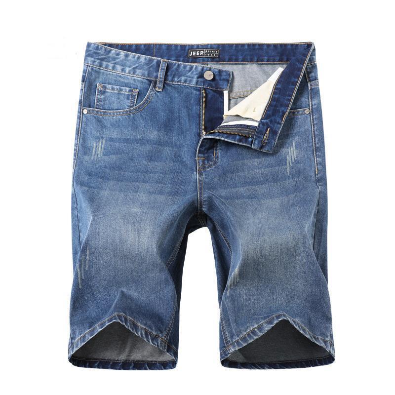 ハーフパンツ メンズ ジーンズ 短パン デニム ショートパンツ 半ズボン 作業ズボン ヒゲ加工 ウォッシュ加工 柔らかい 短パン カジュアル 夏 サマー