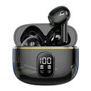 ワイヤレスイヤホン bluetooth イヤホン ワイヤレス 長時間再生 通話 高音質 防水 左右分離 最新 軽量 ノイズキャンセリング 日本語説明書 ios ...