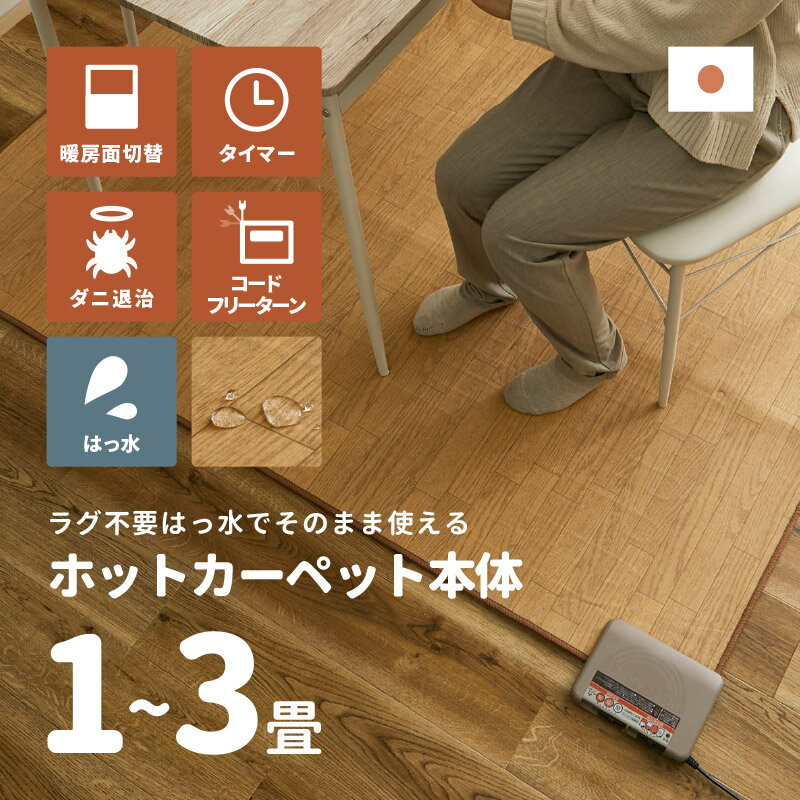 楽天市場】パナソニック 木目調 ホットカーペットの通販 楽天市場】パナソニック 木目調 ホットカーペットの通販