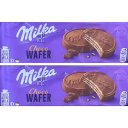 2個セット【チョコレートウエハーミルク・送料無料】ミルカ チョコレートウエハーミルク 新年限定 年越しプレゼント お菓子 マシュマロ しっとり チョコレート S...