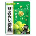 送料無料【鉄の鎧 マスカット味】忍者めし 鉄の鎧 マスカット味 UHA 味覚糖 マスカットグミキャンディ 雲グミ お菓子 入手困難 お土産 プレゼント クリ...