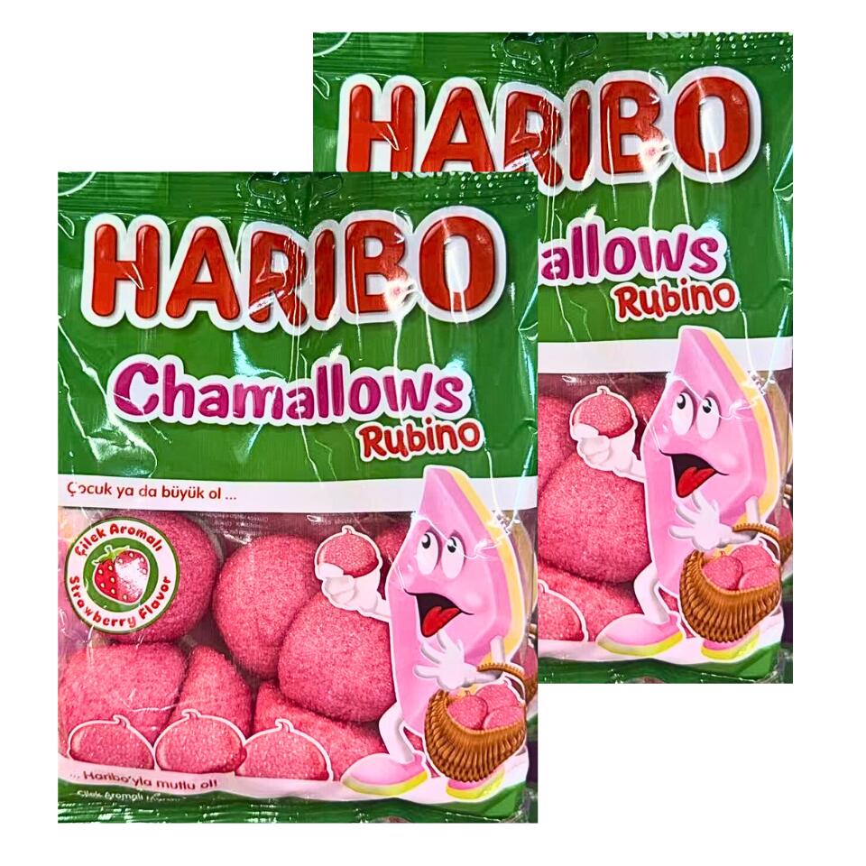 2点セット送料無料【ハリボー　マシュマロルビーノ　】ハリボー　マシュマロルビーノ　 　季節限定 年越しプレゼント　お菓子　マシュマロ　しっとり　チョコレート　SNS話題