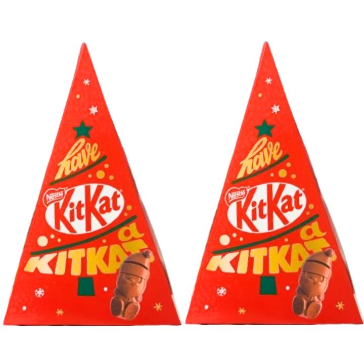 2個セット【ツリーボックス 8個入り】ネスレ Kitkat キットカット ホリデイサンタ ツリーボックス 8個..