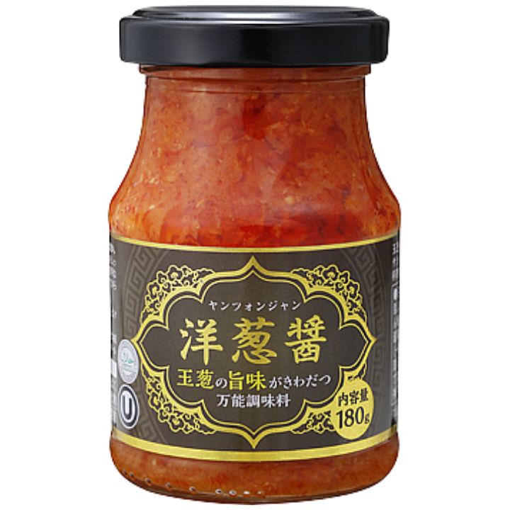 【送料無料】洋葱醤(ヤンツォンジャン)万能調味料 180g 調味料 手料理 クッキング 万能 玉ねぎのサムネイル