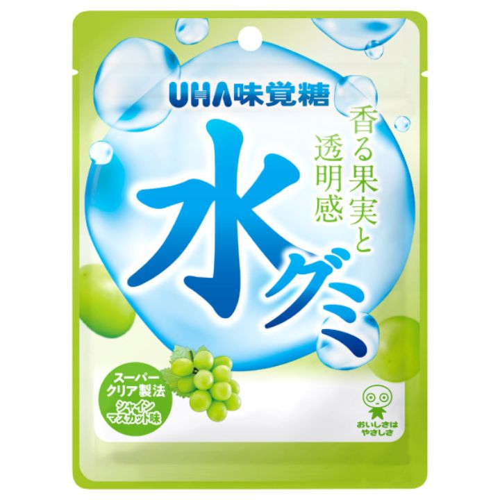 【シャインマスカット味】水グミ　シャインマスカット味　UHA味覚糖のサムネイル