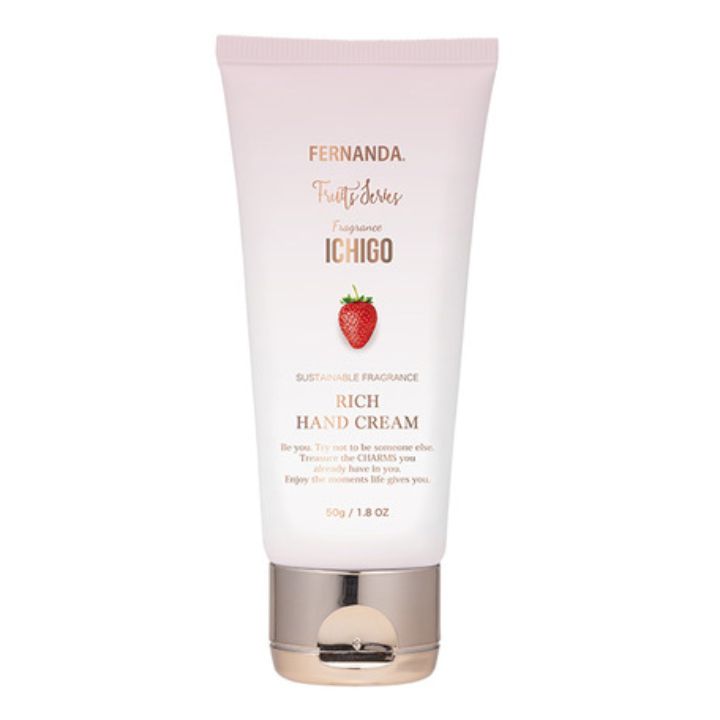 NEW【ハンド・イチゴ・送料無料】FERNANDA フェルナンダ フレグランスリッチハンドクリーム イチゴ
