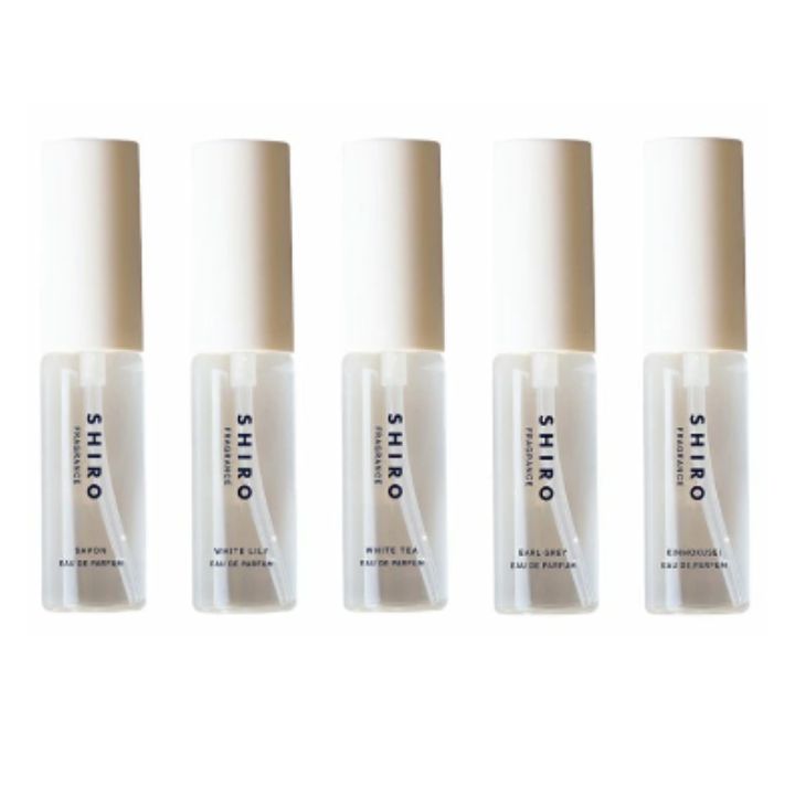 【ミニサイズ選択・いずれか1点・送料無料】オードパルファンセット(5種類)shiro オードパルファン 【サボン/ホワイトリリー/ホワイトティー/アールグレイ/...