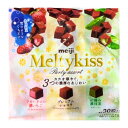 送料無料【袋タイプ・三つ濃厚な味わい】meiji 明治 メルティーキッス 三つ濃厚な味わい フルーティー濃いちご プレミアムショコラ 濃抹茶 30粒
