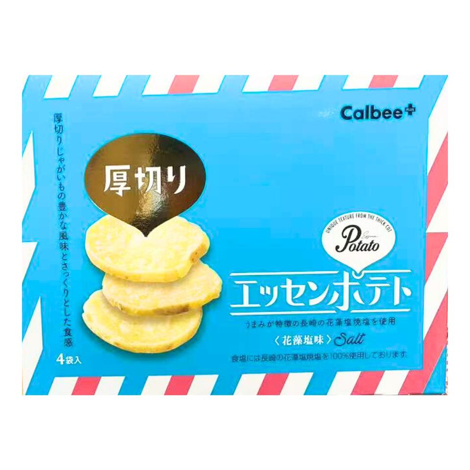 【 エッセンポテト・花藻塩味 】カルビー Calbee 『 エッセンポテト・花藻塩味(17g×4袋×3個) 』 スイーツ お菓子 ラングドシャ 京都土産 手土産 お供え物 お菓子 銘菓 バレンタイン