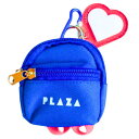 【送料無料】カラビナ付き リュック型ミニポーチ プラザ ノベルティ ミニポーチ PLAZA