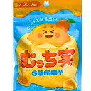 送料無料【オレンジ味】クリート むっち実グミ オレンジ味 むっちとろ新食感!? とろーりジュレが入った、青りんご味のグミ お菓子 入手困難 お土産 プレゼント クリスマス グミッツェル 果汁の雫 果実のしずく 果実の雫 果実のしすぐ 果実のしすく