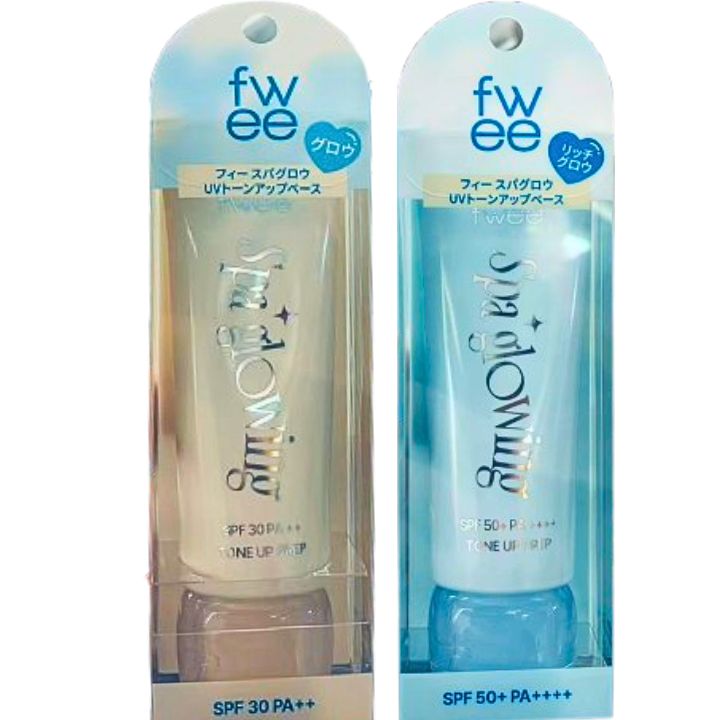 【選択・送料無料】fwee(フィー)スパグロウUVトーンアップベース 01 グロウ/02 リッチグロウ 35ml　ホ..