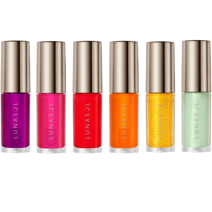 予約販売4月20日発売【選択】ルナソル デューイリフレクトリップオイル（全6色うち限定1色)