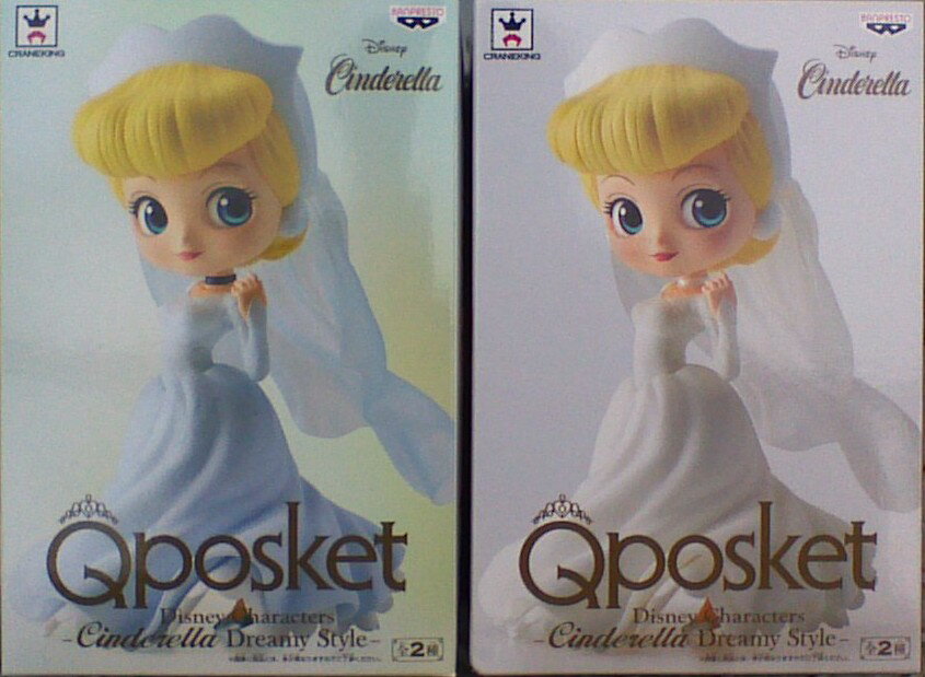 楽天ホビーショップパンダ　楽天市場店Qposket　Disney Characters Cinderella Dreamy Style　シンデレラ　2種セット