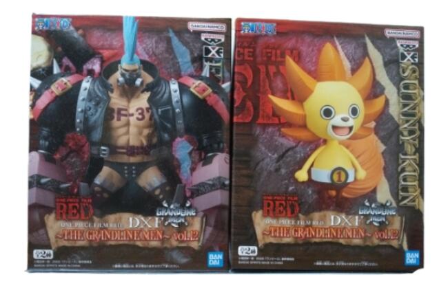 ワンピース　FILM RED　DXF THE GRANDLINE MEN vol.12　サニーくん　フランキー　フィギュア　2種セットのサムネイル