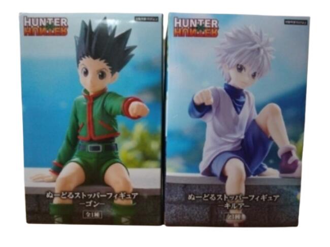 乐天商城 - HUNTER×HUNTER　ぬーどるストッパー　ゴン　キルア　2種セット