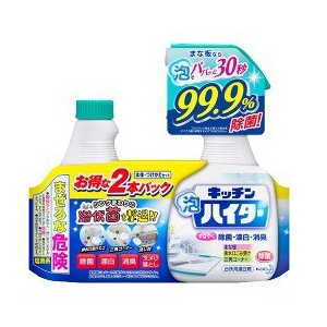 花王 キッチン泡ハイター 本体・つけかえ セット 400mL＋400mL