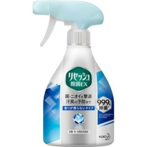 花王 リセッシュ除菌EX 香りが残らないタイプ 本体 370mL x1ケース(12本) 花王 リセッシュ除菌EX 香りが残らないタイプ 本体 370mL x1ケース(12本)