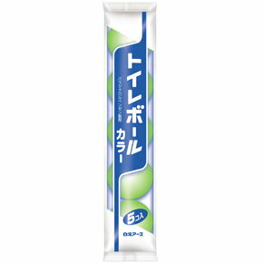 白元アース トイレボールカラー 5球200g