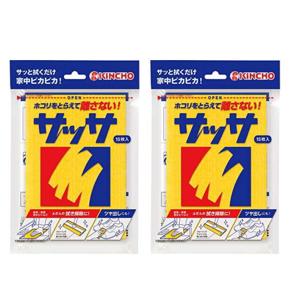 金鳥 サッサ 15枚x2個【TKG】(コンビニ受け取り代引別途送料530円：沖縄県別途送料1630円)
