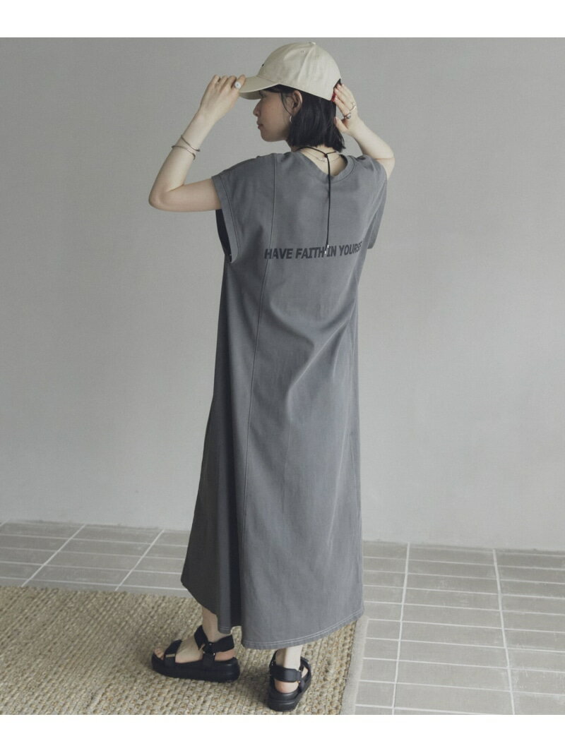 2WAYピグメントカットワンピース DOUX ARCHIVES ドゥアルシーヴ ワンピース・ドレス ワンピース ブラウン カーキグリーン【送料無料】[Rakuten Fashion]