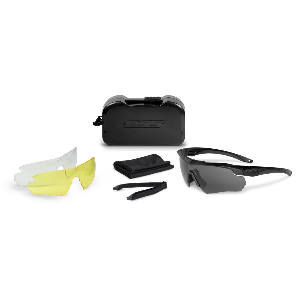 ���¹�͢���ʡ�ESS ����������� Crossbow Black w/ Clear, Smoke Gray, Hi-Def Yellow