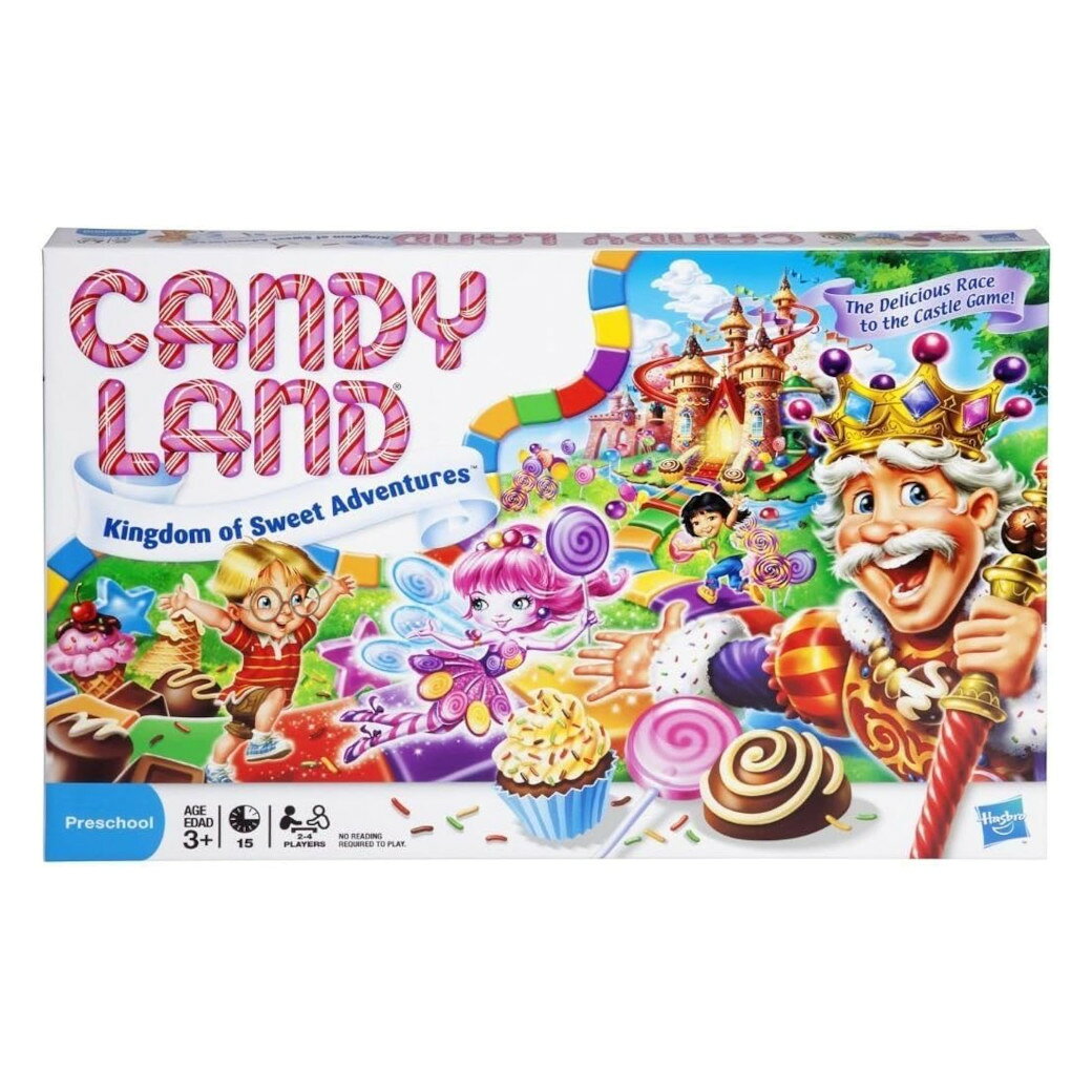 【並行輸入品】Hasbro Candy Land Kingdom Of Sweet Adventures Board Game For Kids