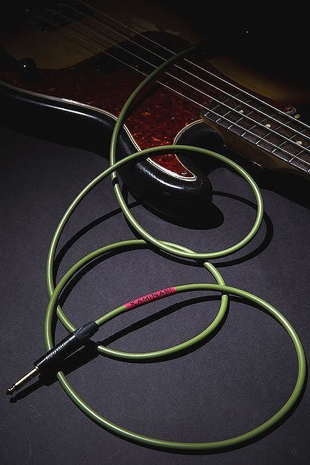 Kaminari J~iP[u Electric Bass Cable K-BC3SS (3m SS)