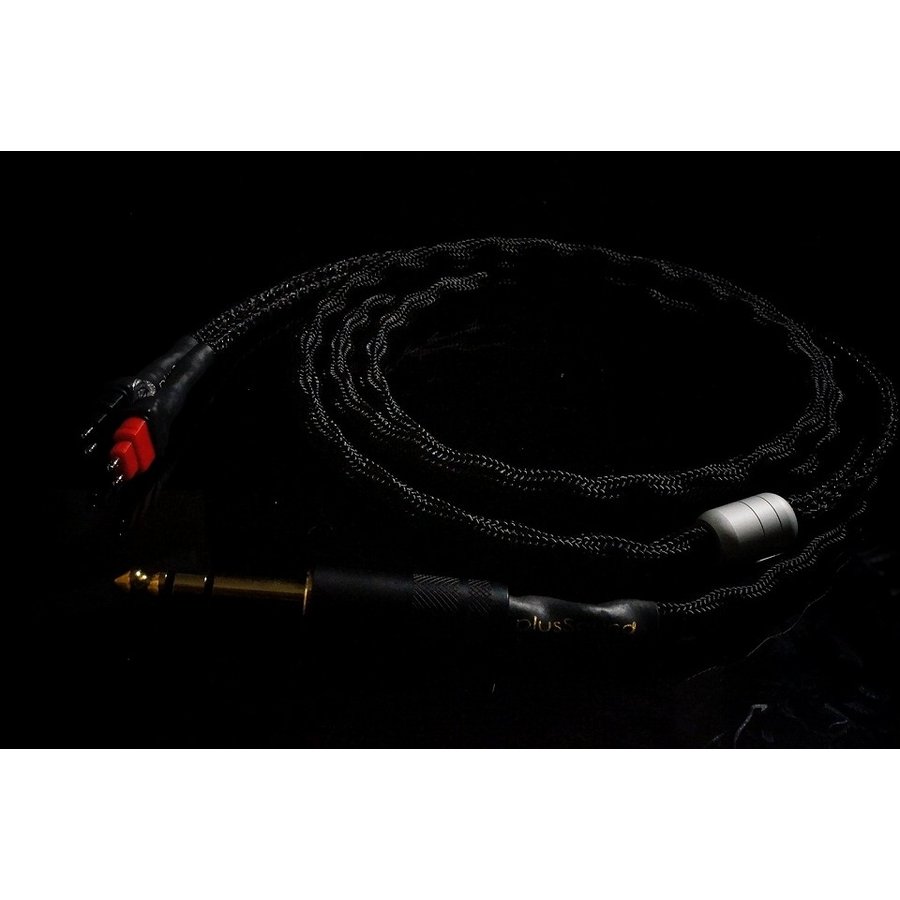 PlusSound プラスサウンド Echo Series Custom Cable Sennheiser ヘッドホン リケーブル 交換用ケーブル