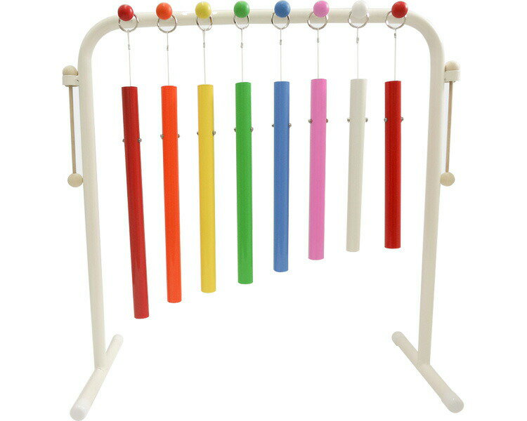 ツリーチャイム にじイろチャイム 20393トッケン | 楽器 音楽 ウィンドチャイム 保育園 幼稚園 保育所 こども園 学童 学校 玩具 屋内 知育遊具 子供 キッズ 遊び レクリエーション 施設 病院