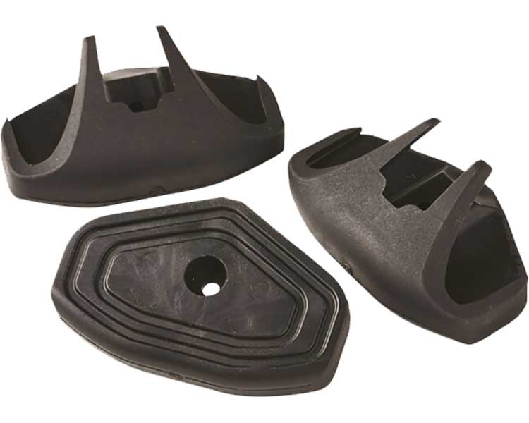 楽スマ スリーベース用交換用杖先ゴム 3個セット（ビス付き） ケイ・ホスピア │ ゴムチップ 替えゴム ..