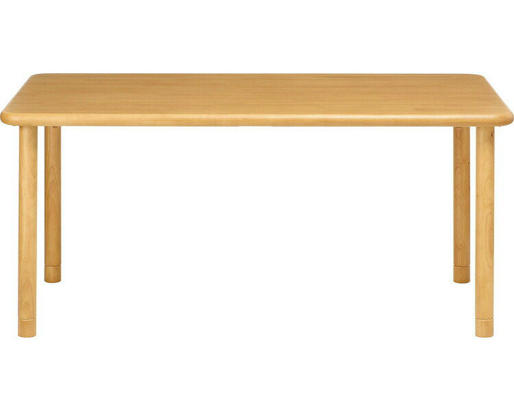 介護 テーブル 介護施設向けテーブル 長方形 （幅165×奥行90×高さ68・74cm） TS1-K16590 グローリープラン │ 介護 テーブル ミーティングテーブル 食堂テーブル 福祉家具 介護用 施設用 食卓 ロビー 休憩室 食堂 福祉施設 病院 介護施設 リビング 食卓テーブル オフィス