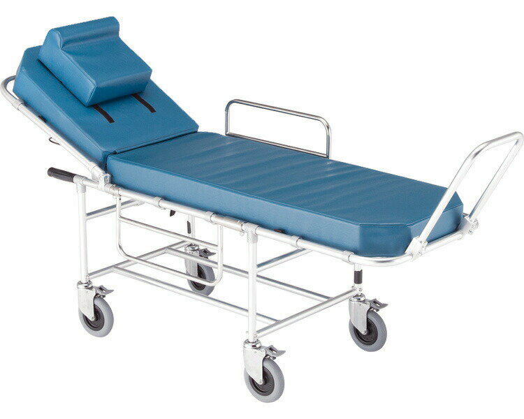 ストレッチャー 搬送用 福祉車両用車載ストレッチャー(固定式) AL-IVS (マットレス、枕、安全ベルト2本セット) 松永製作所|車載用 搬送用具 移動 移送...