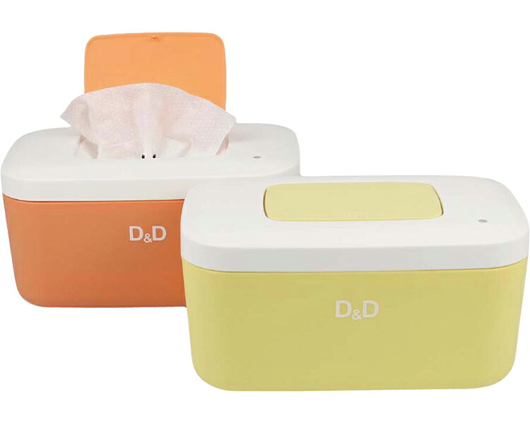 ウェットティッシュウォーマー　ふくぽっか DSP-WTW001YL　イエロー　D＆D|