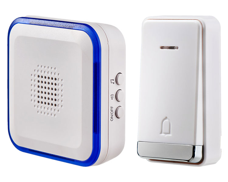 電池を使わないWCセット WC-S8090AC 朝日電器 | 配線不要 防雨 電池不要 介護用品 呼び出し チャイム コール 便利グッズ 設置簡単 屋外用 屋内用 兼用 アイディア用品 高齢者 お年寄り シニア 老人 年配