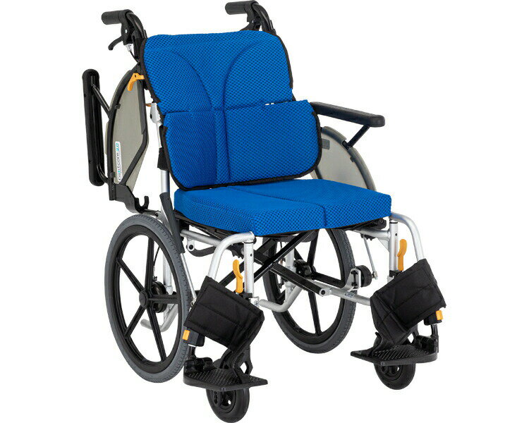 車椅子 ネクストコアII マルチ 介助用 NEXT2-41BE 伸縮式ブレーキ仕様 松永製作所 | 軽量 折りたたみ 高齢者向け ブレーキ付き おしゃれ クッション付き ノーパンクタイヤ 介助式 車椅子 車イス ハイブリッドタイヤ